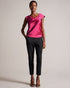 DEANAAH-Tops-Draped Neck Straight Top- Ted Baker Romania